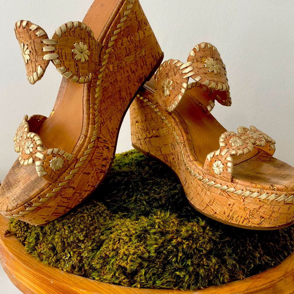 Jack Rogers Cork Wedge